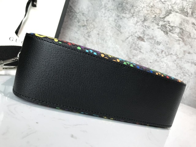 Gucci高仿專櫃女包 574886 古馳女士魔幻跳跳糖系列 小號肩背包 Gucci斜挎女包  gqy3497